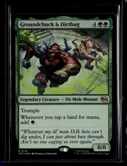 Groundchuck & Dirtbag - 115 - Foil - TMT - NM - MTG Magic the Gathering - Image 1