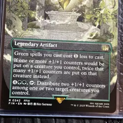 The Earth Crystal (Borderless) Final Fantasy Regular Rare NM - Image 3