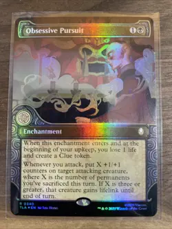 MTG Avatar: The Last Airbender, Obsessive Pursuit - Foil Showcase - Image 1
