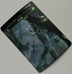 MTG Edge of Eternities Basic Land Forest COMMON GALAXY FOIL #0371 - Image 4