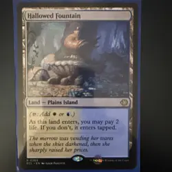 Hallowed Fountain Lorwyn Eclipsed MTG Regular Near Mint - Image 1