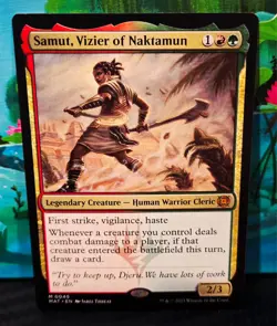 magic the gathering - Samut, Vizier of Naktamun - Legendary Creature - Mythic - Image 1
