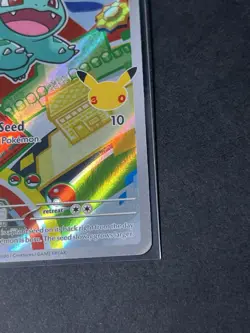 Pokemon TCG Bulbasaur 037 Promo Illustration First Partner 30th Anniversary NM - Image 5