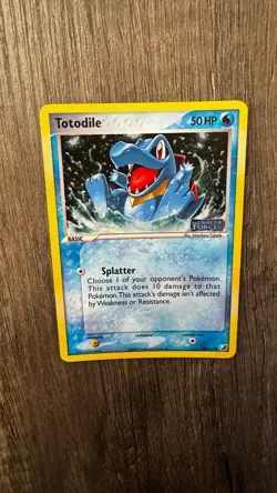 Pokemon Totodile - Unseen Forces - 78/115 - Stamped Reverse Holo - LP - Image 1