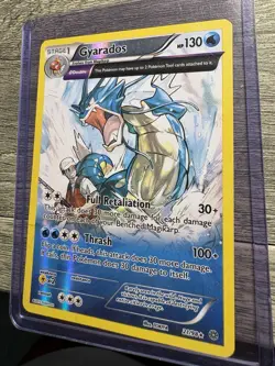 Pokemon Gyarados XY Ancient Origins 21/98 Θ Double Reverse Holo Rare 130 HP - Image 3