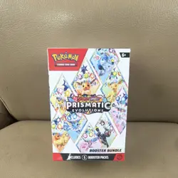 Pokemon TCG Prismatic Evolutions Sealed Booster Bundle 6 Packs - Image 1