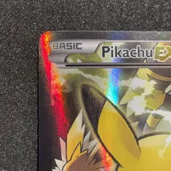 Pokemon TCG Pikachu EX XY124 Black Star Promo Card 2016 Red & Blue Collection NM - Image 3