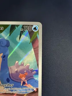 Pokemon TCG Misty's Lapras 194/182 Sv10 Full Art Holo Illustration Rare 110HP - Image 3