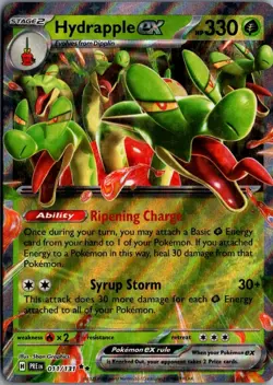 2025 Prismatic Evolutions Hydrapple ex Double Rare #11 - Image 1