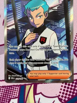 Pokemon TCG - Team Rocket's Archer 223/182 - Destined Rivals - Full Art - NM - Image 4