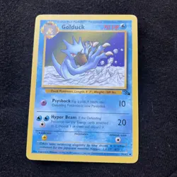 Pokemon TCG Golduck Fossil 35/62 Regular LP combined postage - Image 1