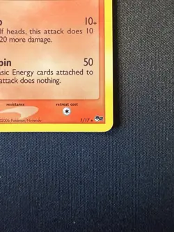 Entei 1/17 POP Series 2 Holo Rare Pokemon Card 2006 English LP/NM - Image 5