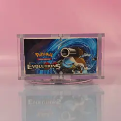 EVOLUTIONS POKEMON XY DISPLAY CARTON WITHOUT BOOTER ENGLISH IN ACRYL CASE - Image 5