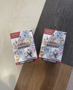 🔥 X2 Pokemon TCG Scarlet & Violet Prismatic Evolutions Booster Bundle SEALED ✅ - Image 1