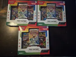 Pokemon TCG First Partner Illustration Collection Series 1 New Sealed In Box - Image 1
