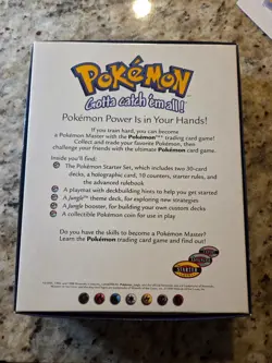 VINTAGE Pokemon Vintage Starter Gift Box (NO JUNGLE BOOSTER PACK) - Image 2