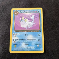 Pokemon TCG Dark Vaporeon Team Rocket 45/82 Regular LP NM COMBINED POSTAGE - Image 1