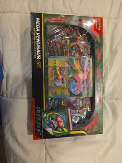 POKEMON MEGA VENUSAUR EX PREMIUM COLLECTION BOX - SEALED - Image 1