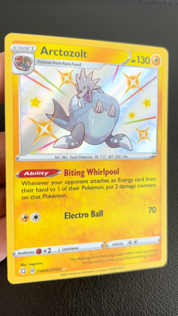 Arctozolt SV46/SV122 Shining Fates Baby Shiny Holo Rare Pokemon TCG - NM - Image 2