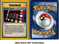 2000 Pokemon, Neo Genesis, #83/111 Arcade Game, Rare - Image 1