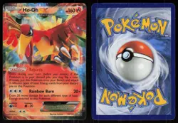 Ho-Oh EX 22/124 Rare EX Dragons Exalted Holo Pokemon - Image 3