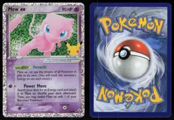 Mew ex 88/92 Classic Collection Celebrations: Classic Collection Pokemon - Image 3