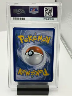 2015 Pokemon Rayquaza EX XY Roaring Skies 75/108 PSA 8 NM-MT - Image 2