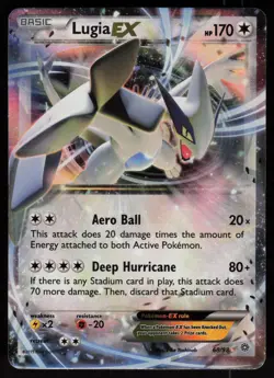 Lugia EX 68/98 Rare EX Ancient Origins Holo Pokemon - Image 1