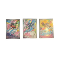Pokemon 2026 First Partner Illustration Collection Series 1 Promos Set 43-45 - Image 1
