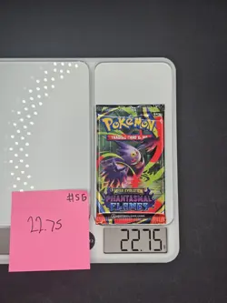 Pokemon Phantasmal Flames Factory Sealed Booster Pack !! 22.75g - Image 1