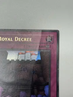 Royal Decree TP4-001 Tournament Pack 4 Unlimited Ultra Rare #1 Damaged - Image 2