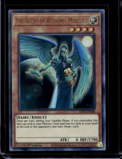 The Agent of Wisdom - Mercury 1st Edition Ultra Rare GFP2-EN048 Yu-Gi-Oh! - Image 1