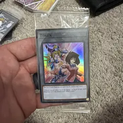 Tea & Dark Magician Girl Token - TKN5-EN022 - Mint (Sealed) - Image 1