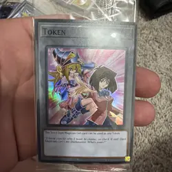 Tea & Dark Magician Girl Token - TKN5-EN022 - Mint (Sealed) - Image 3