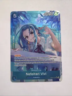 Nefeltari Vivi EB03-024 Alt Art SR Extra Booster: One Piece Heroines English - Image 1