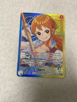 Nami OP11-041 Leader One Piece a Fist of Divine Speed Alt Art English - Image 1