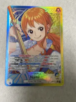 Nami OP11-041 Leader One Piece a Fist of Divine Speed Alt Art English - Image 2