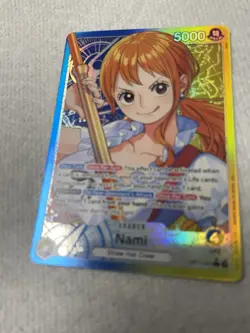 Nami OP11-041 Leader One Piece a Fist of Divine Speed Alt Art English - Image 3