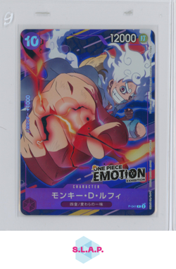 MONKEY D LUFFY 2024 ONE PIECE EMOTION EXHIBITION PROMO P-041 P2 JAPANESE - Image 1