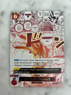 ONE PIECE - HONESTY IMPACT - OP11-018 - ALT ART RARE MANGA EVENT - ENGLISH - Image 1