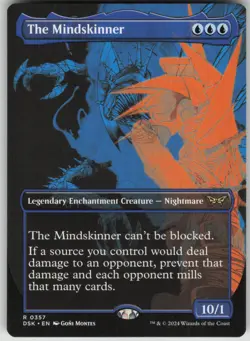 MTG TCG The Mindskinner (Showcase) R Duskmourn: House of Horror 357 - Image 1