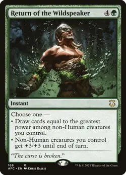 MTG Return of the Wildspeaker ** Forgotten Realms Commander ** English - Image 1