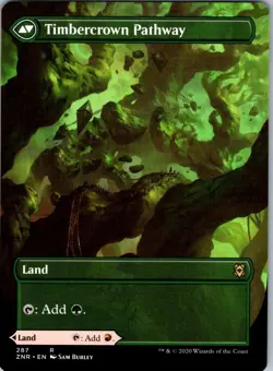Cragcrown Pathway (Borderless) R Zendikar Rising 287 NM - Image 2