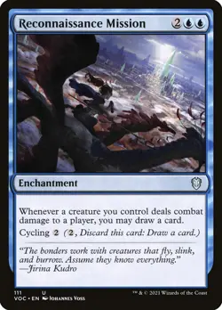 MTG Reconnaissance Mission ** Crimson Vow Commander ** English - Image 1
