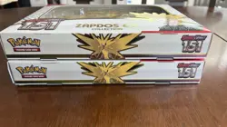 Pokemon Scarlet & Violet 151 Zapdos Ex Collection Lot Of 2 🔥 - Image 2