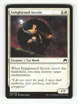 Enlightened Ascetic C Magic Origins 12 LP Normal Magic: The Gathering - Image 1