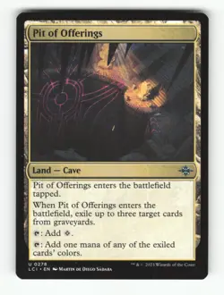 Pit of Offerings U The Lost Caverns of Ixalan 278 NM Normal MTG - Image 1