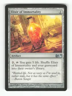 Elixir of Immortality U Magic 2013 (M13) 204 LP Normal MTG - Image 1