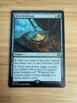 Magic the Gathering: Herd Heirloom Tarkir: Dragonstorm Regular NM - Image 1