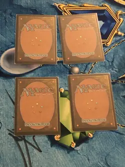 Mental Misstep 4 Copies (playset) New Phyrexia Signed Mtg - Image 2